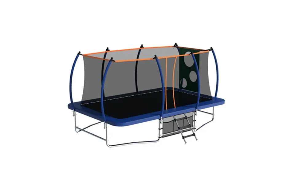 10x16ft Rectangle Trampoline Segmart 2000lbs Weight Capacity Trampoline For Adult Kids Outdoor Rectangle Trampolines For