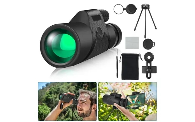 10x40 Monocular Telescope Tsv Waterproof Hd Pocket Portable Monocular For Birds Watching Travel Concert Sports product image