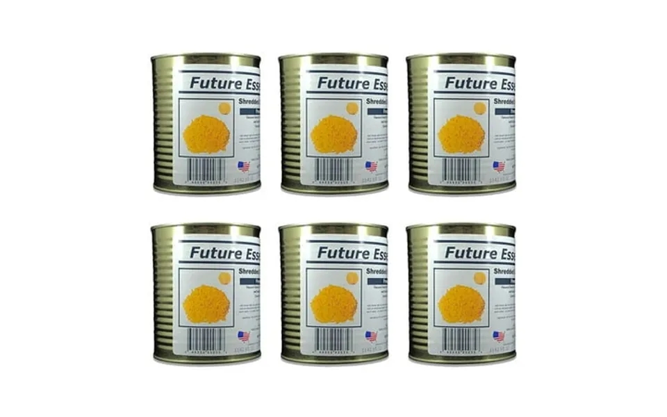 12 Cans Pack Future Essentials Freeze Dried Long Shelf Life Emergency Food Canned Sharp Cheddar Cheese 2