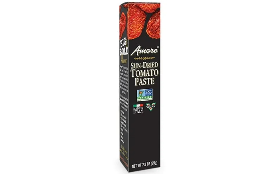 12 Pack Amore - Sun Dried Tomato Paste Tube 2.8 Oz