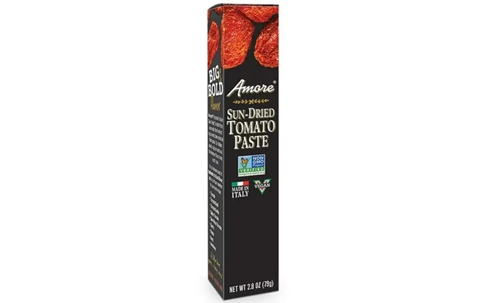 12 Pack Amore - Sun Dried Tomato Paste Tube 2.8 Oz