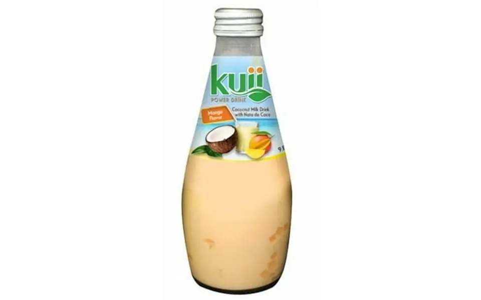 12 Pack Kuii Drinks Coconut Milk With Nata De Coco Mango 290ml