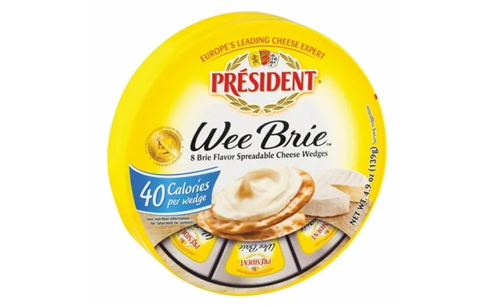 12 Pack President Brie Cheese 4.9 Oz.