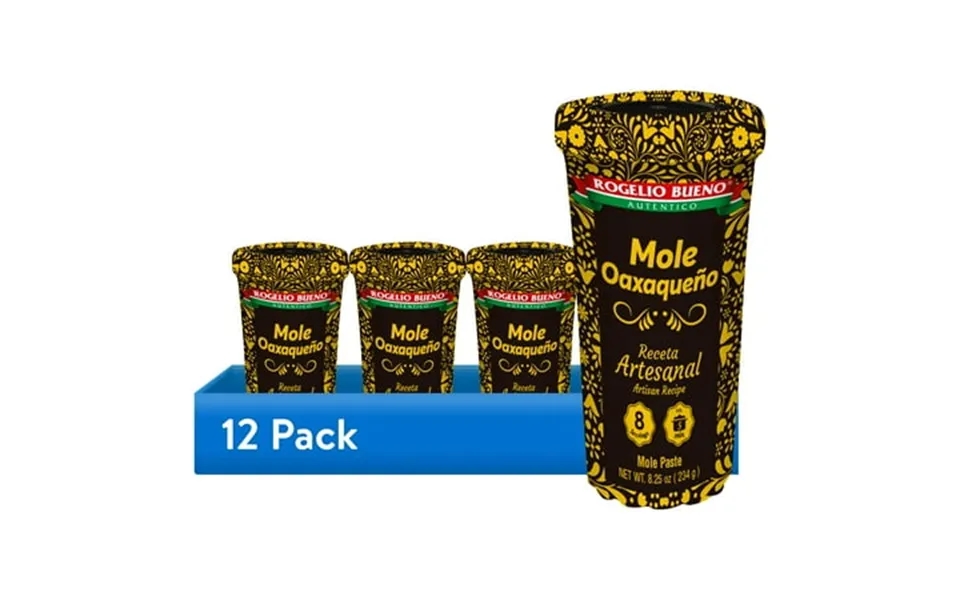 12 Pack Rogelio Bueno Artisan Mole Oaxaqueno 8.25 Oz