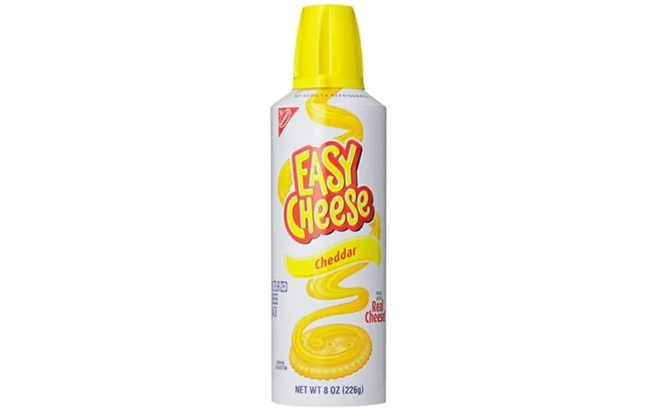 12 Packs Easy Cheese Cheese Snack Sauce - Cheddar