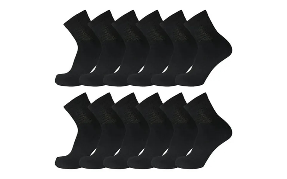 12 Pairs Of Big And Tall Diabetic Neuropathy Ankle Socks King Size Mens Athletic Quarter Socks Black 13-16