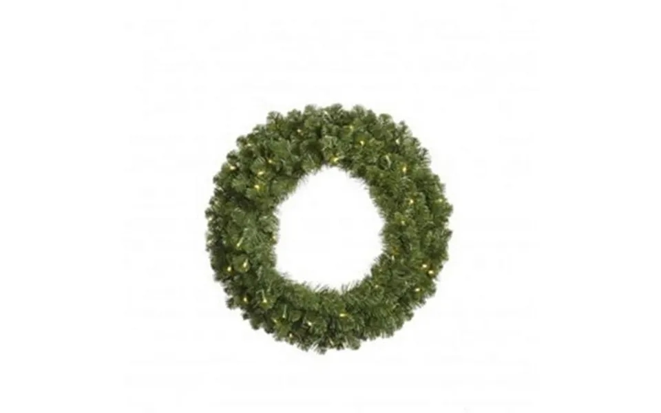 120 In. Grand Teton Wreath 1200wmwhtled
