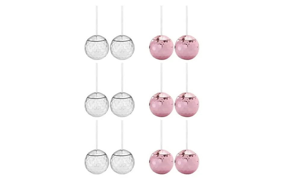 12pack Flash Disco Ball Cups Party Beverage Goblets Drink Cups Supplies