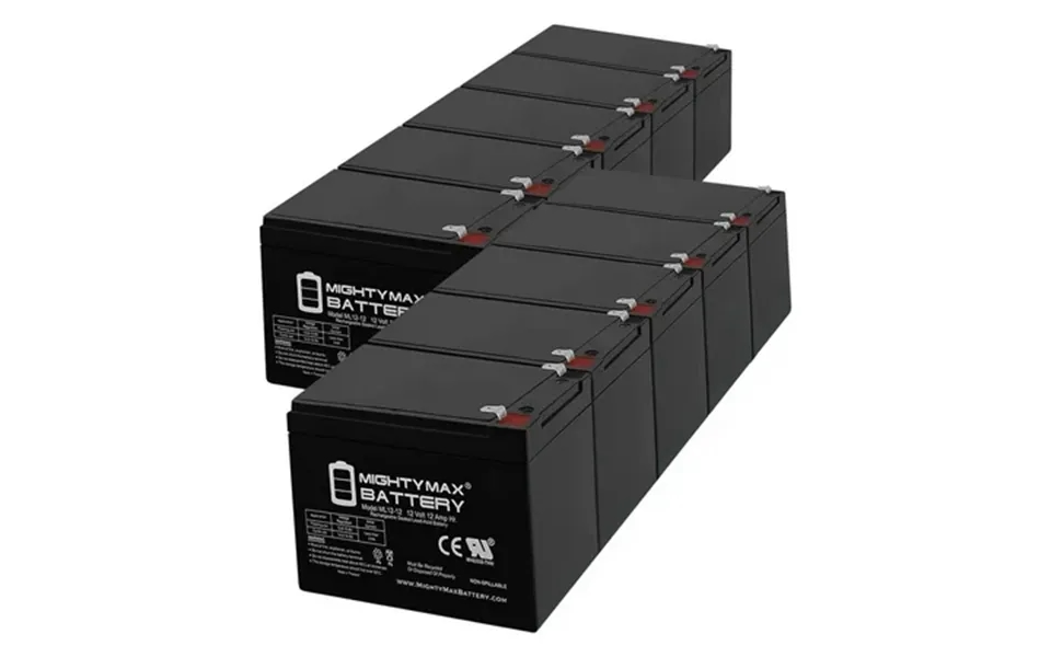 12v 12ah F2 Battery For Phoenix Ii E-bike - 10 Pack