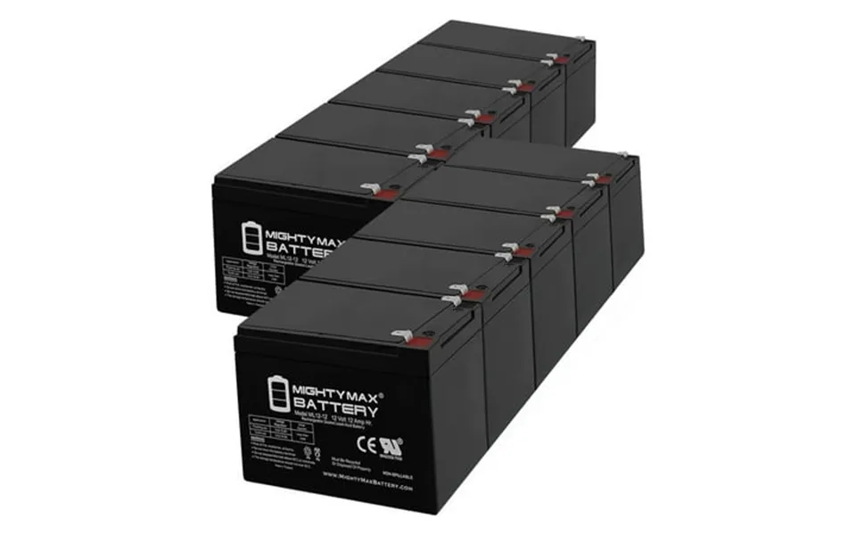 12v 12ah Sla Battery Replaces F-18 Electric Scooter - 10 Pack