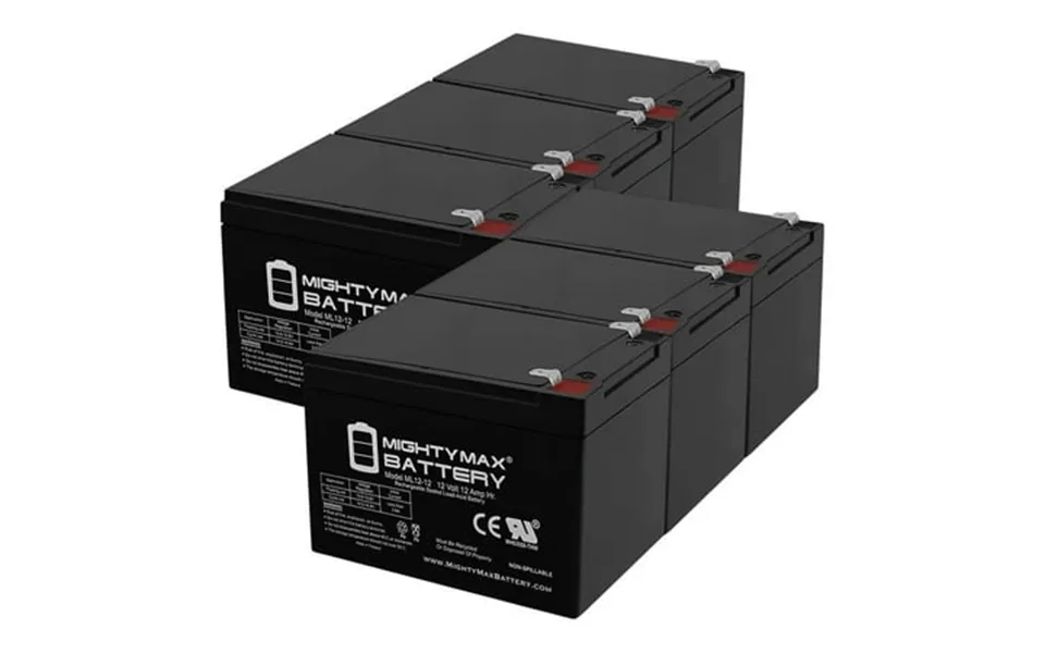 12v 12ah Sla Battery Replaces Freedom 959 Electric Scooter - 6 Pack