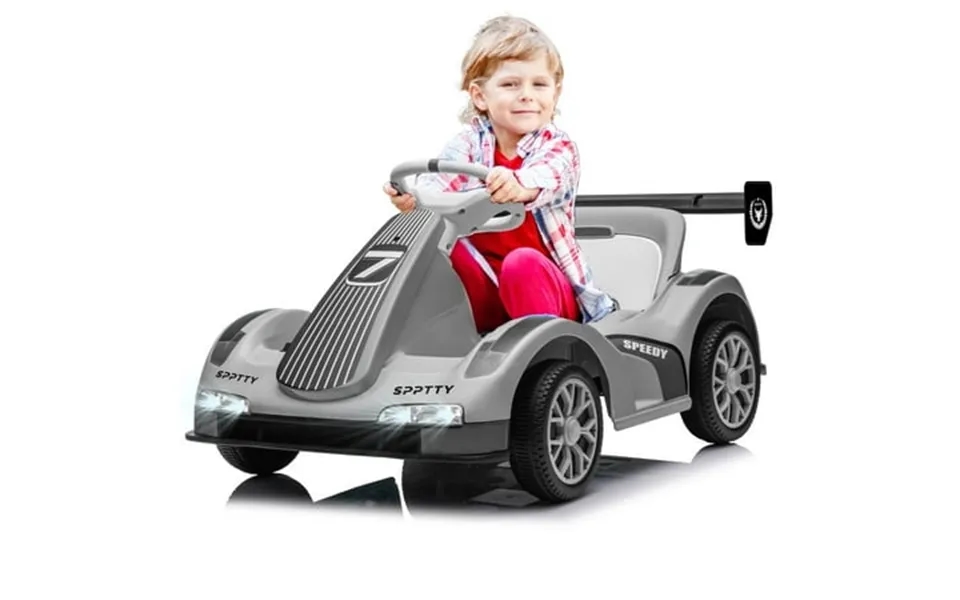 12v Electric Car Go Kart For Kids Ride On Cars With Remote Control For Boys Girls Children Vehicle Toy Gift