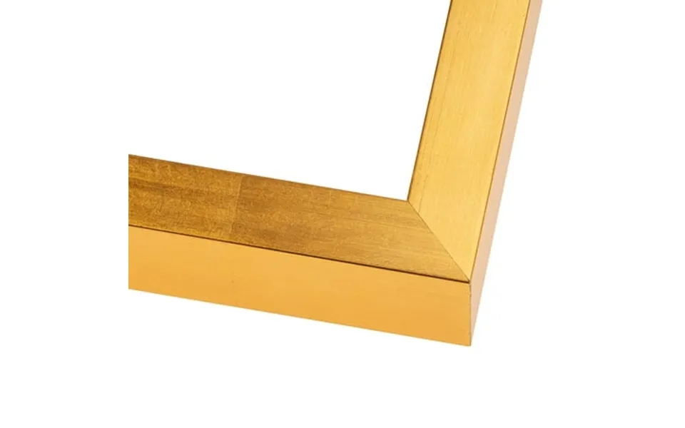 13x19 Minimalist Shadow Box Gold Picture Frame - Uv Acrylic Backing Hanging Hardware