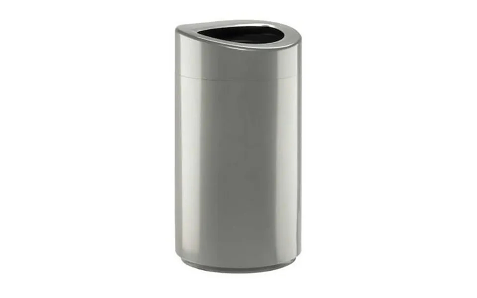 14 Gal Open Top Receptacle - Silver