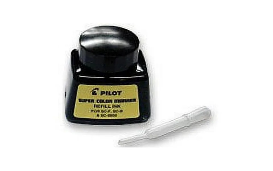 144 Pack Pilot Pen 43500 1oz Refill Ink For Permanent Markers - Black Scrf-blk