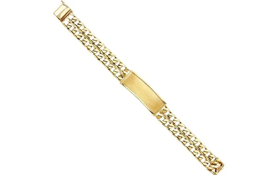 14k 2l Cuban Link Id Bracelet - 8.5