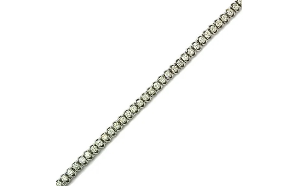 14k White Gold 5.00ctw Diamond C Channel Bracelet