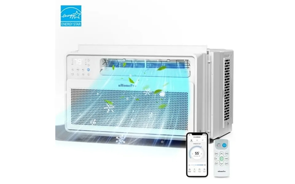 15-seer Energy Star Window Air Conditioner 8000btu Window Ac Unit For 350 Sq