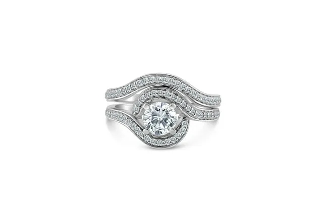 1.50ct Tw Diamond Bridal Set In 10k White Gold product image