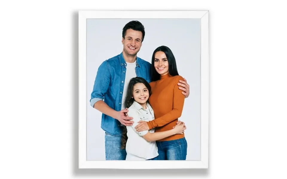 16x20 1.25 White Wood Picture Frame No Mat