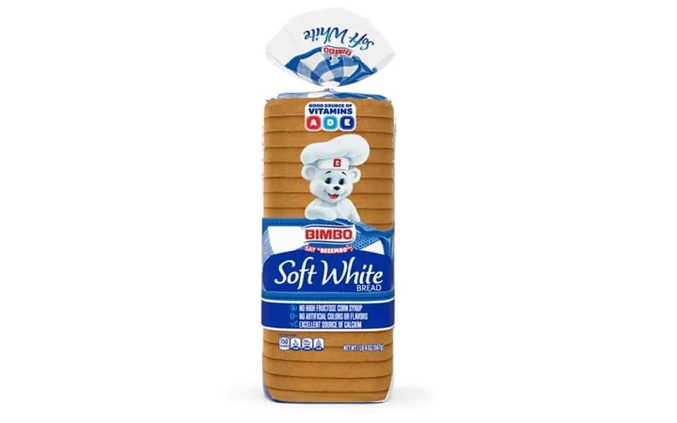 1pack Bimbo White Bread 20 Count Soft White Bread