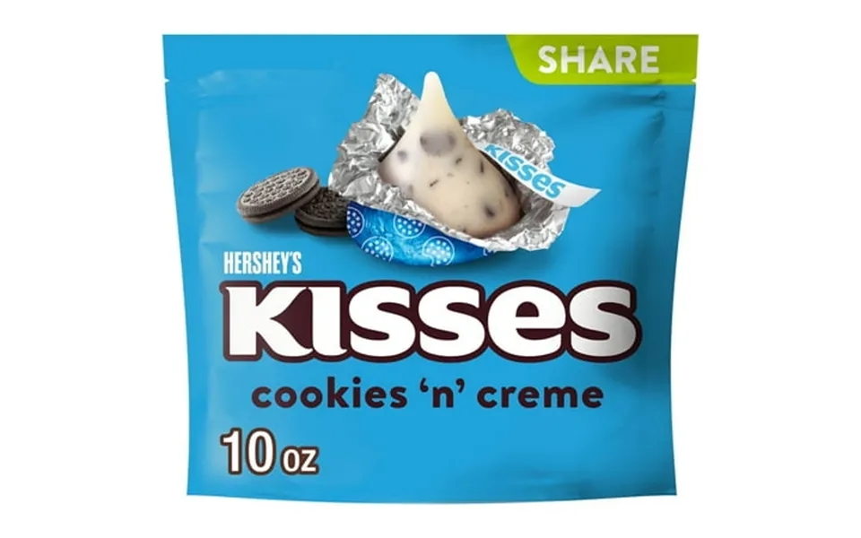 1pack Hershey S Kisses Cookies N Creme Candy Share 10 Oz