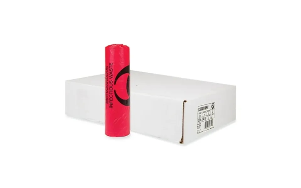 1pc Inteplast Group High-density Interleaved Commercial Can Liners 33 Gal 13 Microns 33 X 40