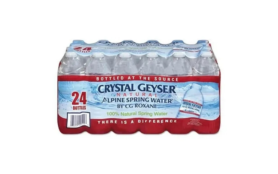 1pk-crystal Geyser Alpine Spring Water 16.9-oz 24 Bottles