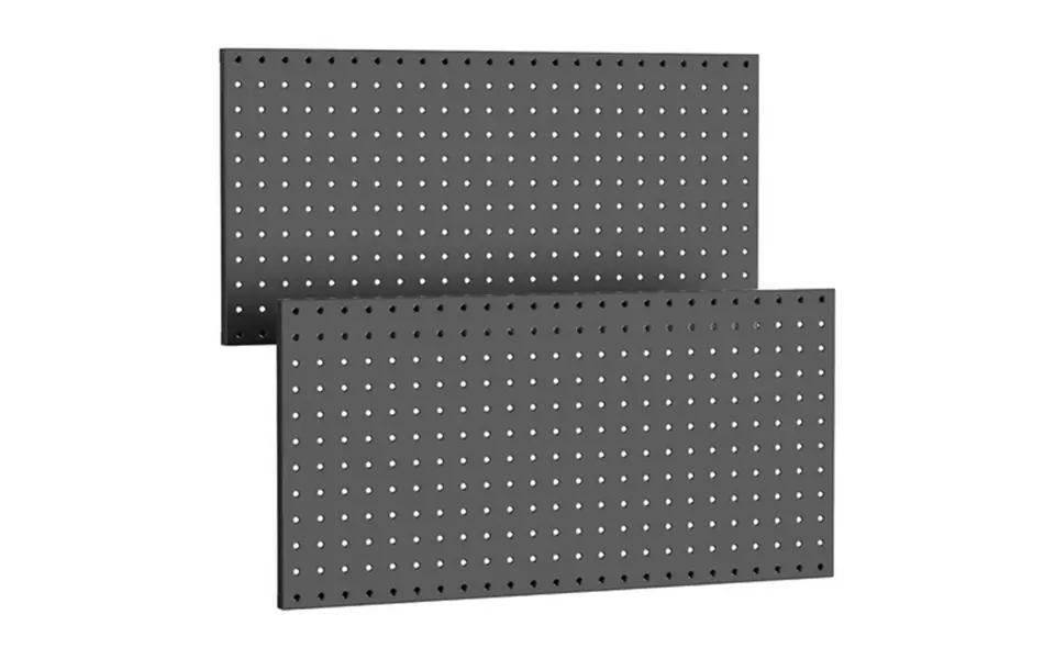 2 Heavy Duty Metal Pegboard Garage Tool Display Panel Workshop Storage Solution