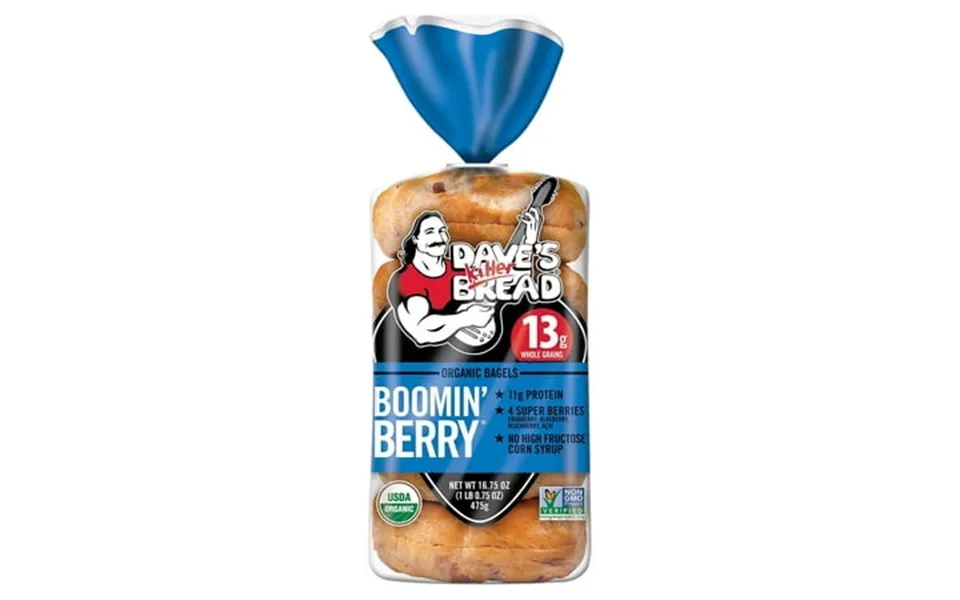 2 Pack Dave S Boomin Berry Bagels 10 Ct