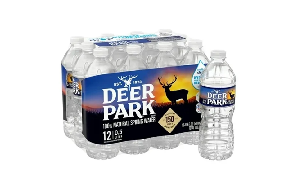 2 Pack Deer Park Spring Water 16.9 Fl Oz 12-pack Plastic Bottles