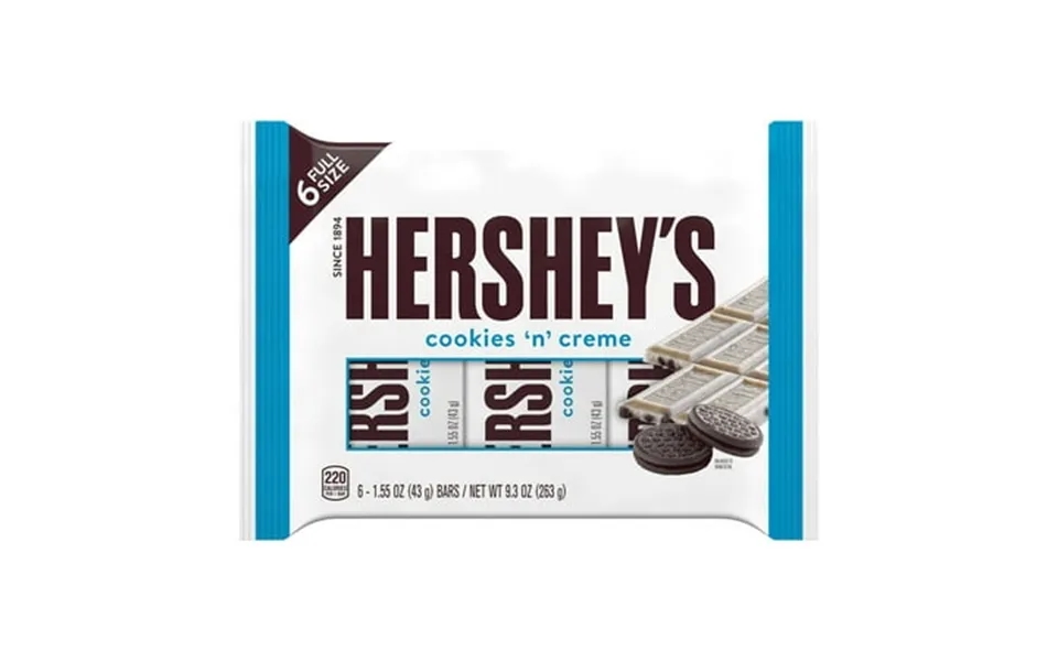 2 Pack - Hershey S Cookies N Creme Full Size Candy Bars