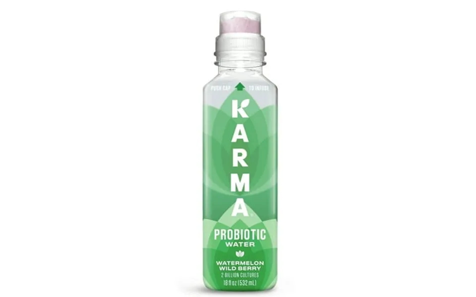 2 Pack Karma Probiotic Water Watermelon Wild Berry 18 Fl. Oz