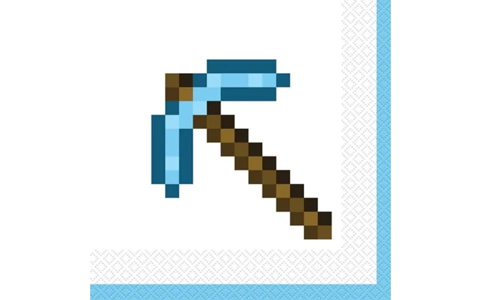 2 Pack Lunch Napkins Minecraft -16 - Cdu