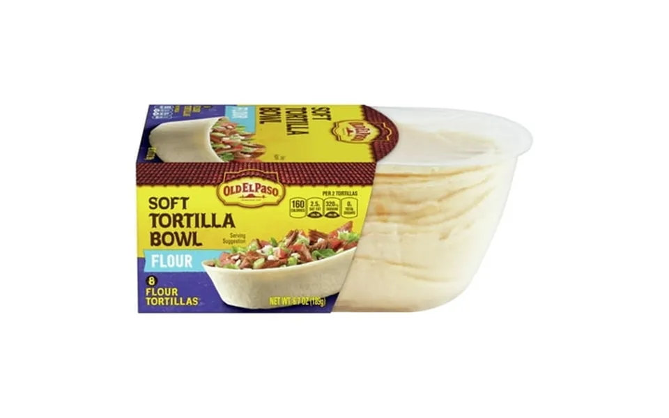 2 Pack - Old El Paso Tortillas Flour Taco Boats Soft Tortillas Tub 6