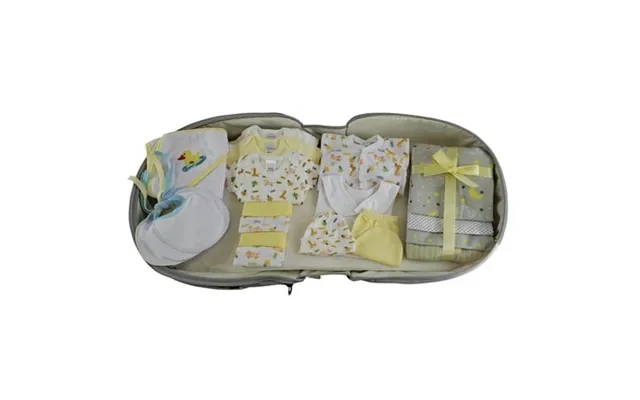 20 Pc Unisex Baby Clothing Starter Set With All-in-one Portable Bassinet Foldable Baby Bed Travel Crib Infant And Diaper product image