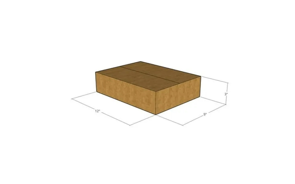 200 New Corrugated Boxes - 12x9x3