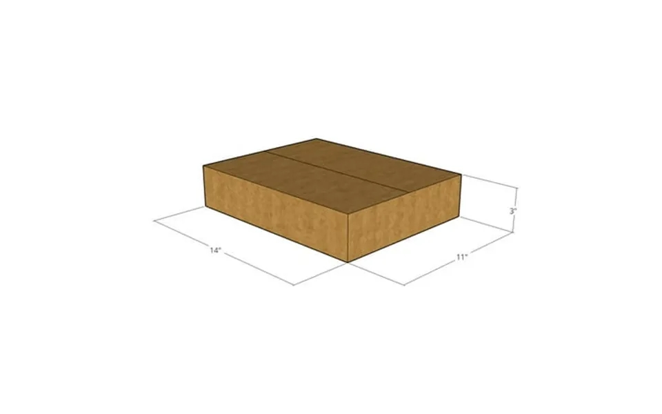200 New Corrugated Boxes - 14x11x3