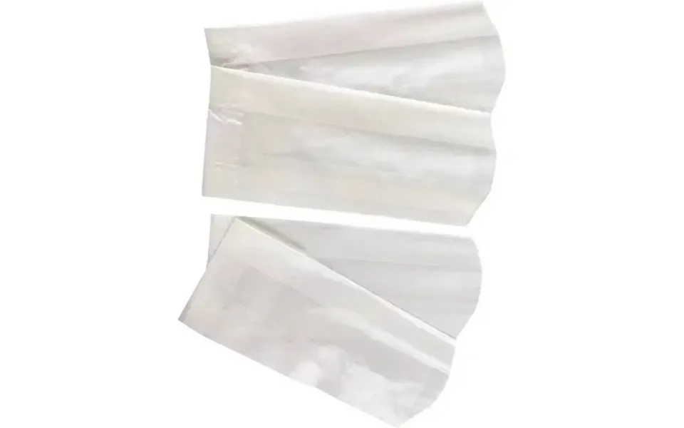 200 Pack Lb Square Glassine Bags Grease-resistant Food Safe Paper Bags For Cookies Sandwiches Pastries And Snacks White