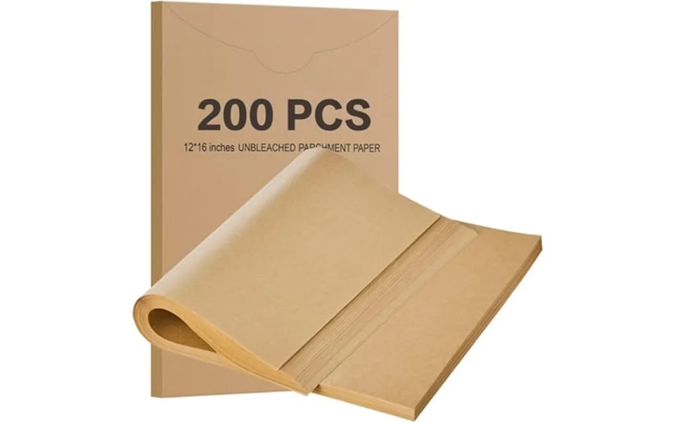 200 Pcs Parchment Paper Baking Sheets 12x16 Inches Non-stick Precut Baking Parchment Perfect For Baking Grilling Air Fry