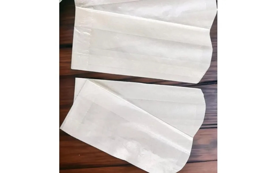 200 Small 8 Oz. Glassine Bags - Grease Resistant White Paper Bag For Snacks Candies And Crafts