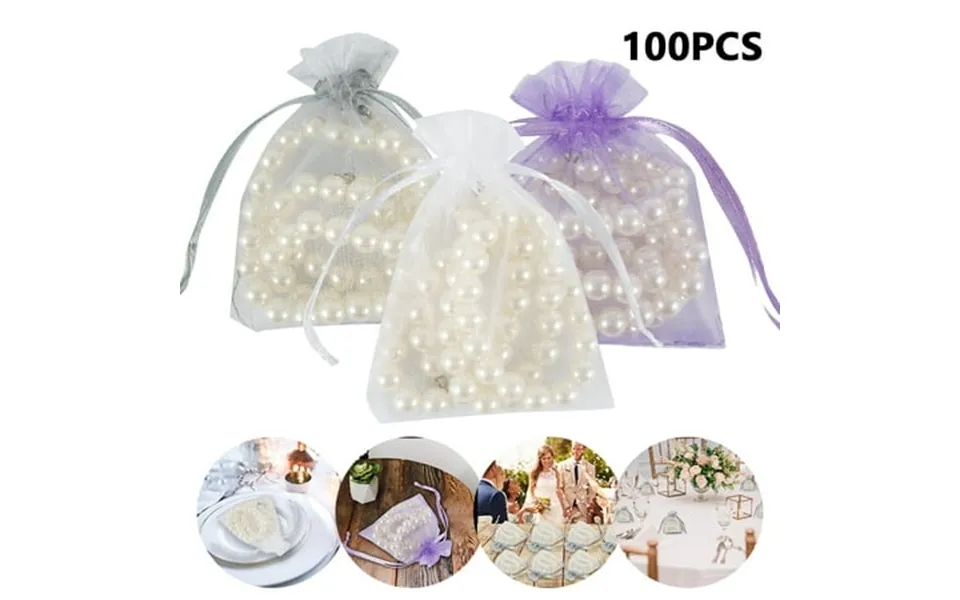 200pcs Candy Gift Bags Present Wrapping Bag Wrapping Wedding Candy Bag 2
