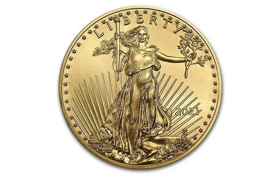 2021 1 10 Oz American Gold Eagle Coin Bu Type 1