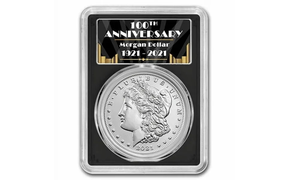 2021-s Silver Morgan Dollar Ms-70 Pcgs Fdi Black