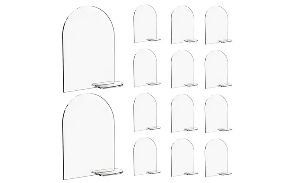 20pcs Acrylic Number Signs For Wedding Table Number Signs Diy Blank Signs Festival Reception Decors