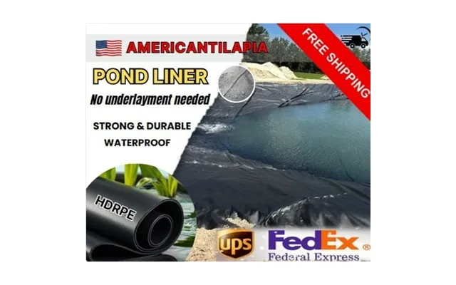 20x22 Ft Pond Liner Ultimate Hdrpe Tearproof And Easy To Install Waterproof & Strong Free Delivery product image