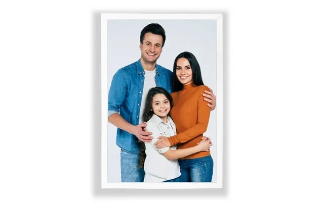20x30 1.25 White Wood Picture Frame No Mat product image