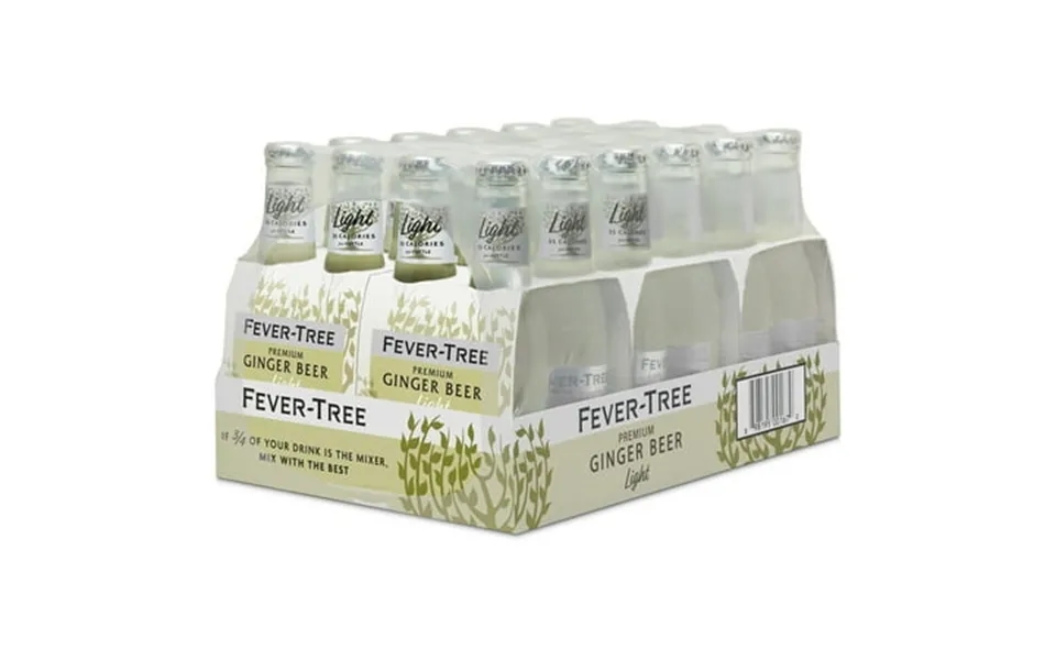 24 Bottles Fever-tree Light Ginger Beer 6.8 Fl Oz