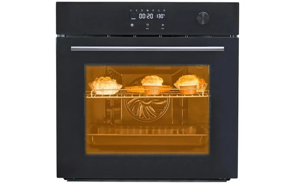 24 Inch Electric Single Wall Oven 2.5 Cu.ft Built-in Convection System With 8 Cooking Functions In Stainless Steel Touch