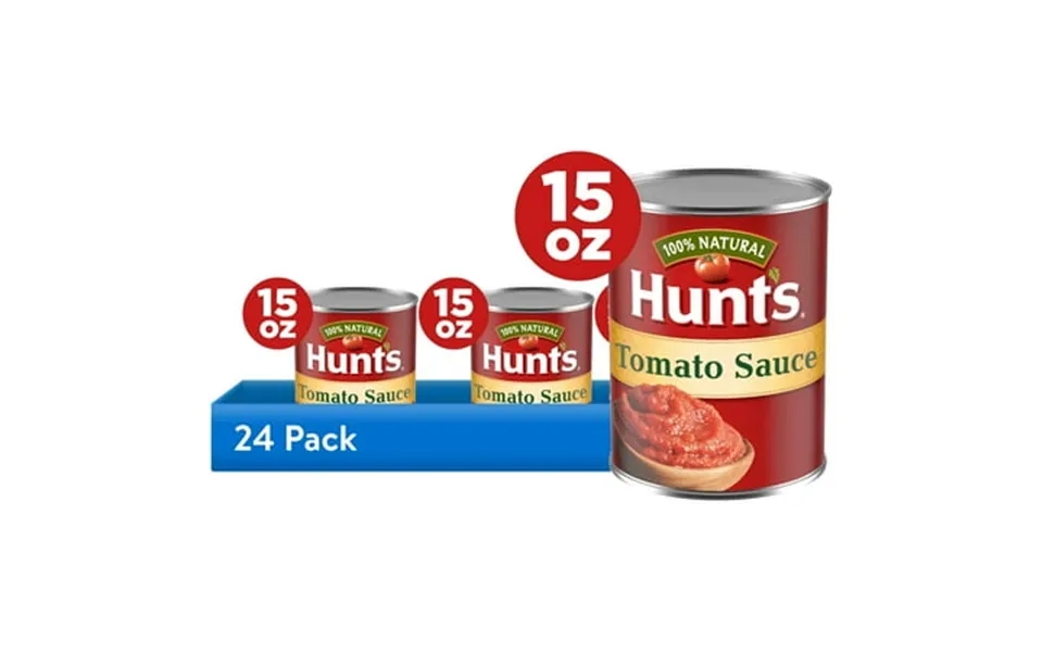 24 Pack Hunt S Tomato Sauce 15 Oz Can